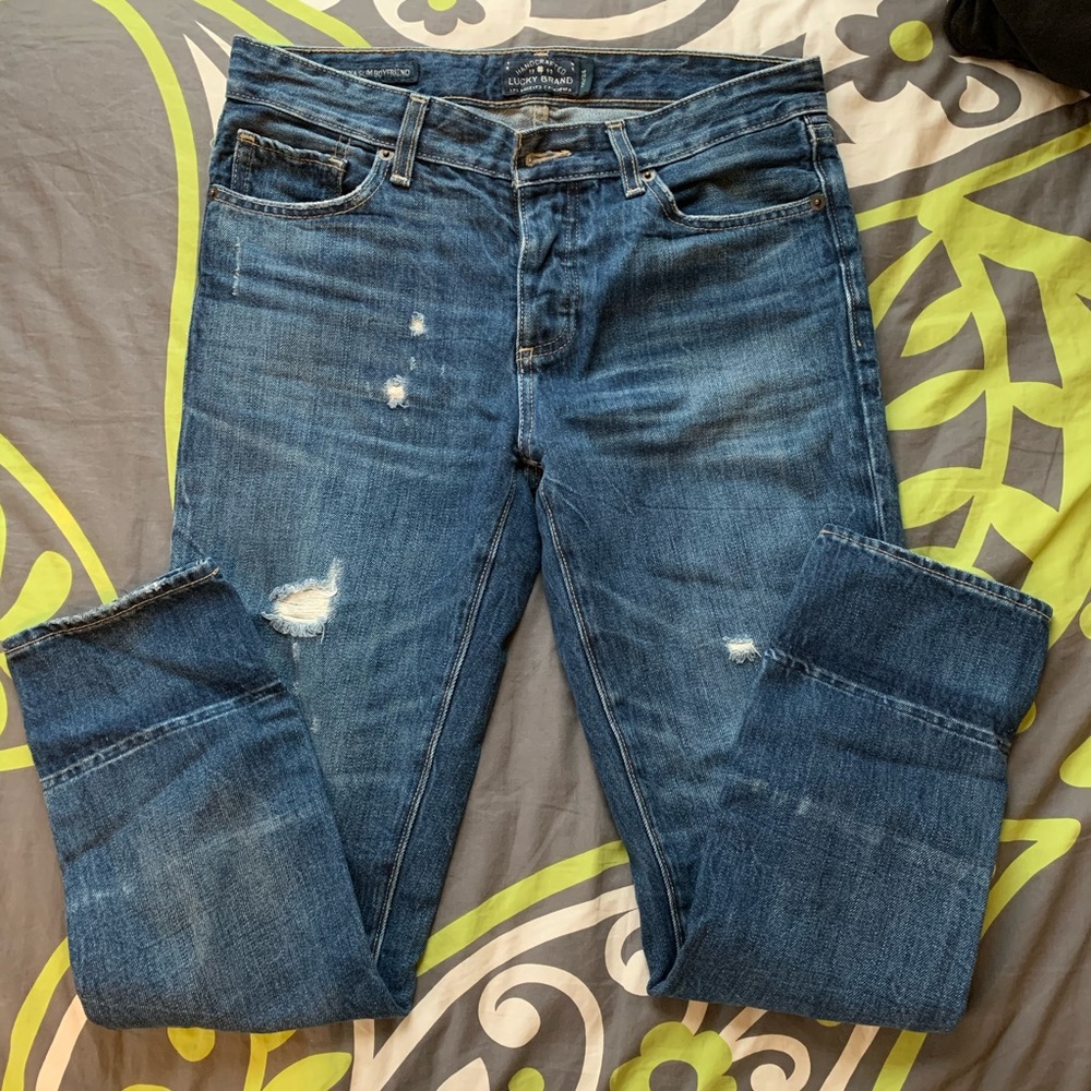 Women’s Lucky Brand Sienna Slim Boyfriend Jean, 00